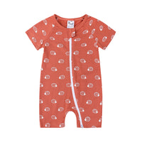 Load image into Gallery viewer, Baby Animal Printed Zipper Romper wholesale 096849
