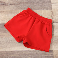 Load image into Gallery viewer, 2 PCS Toddler Girl Flutter Sleeve Love Heart Top And Shorts Set Wholesale 99024744
