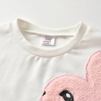 Load image into Gallery viewer, 2 Pcs Kid Girl Set Rabbit Sweatshirt &amp; Corduroy Pants Wholesale 82486720
