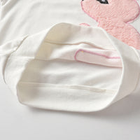 Load image into Gallery viewer, 2 Pcs Kid Girl Set Rabbit Sweatshirt &amp; Corduroy Pants Wholesale 82486720
