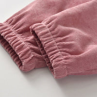 Load image into Gallery viewer, 2 Pcs Kid Girl Set Rabbit Sweatshirt &amp; Corduroy Pants Wholesale 82486720
