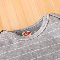 Load image into Gallery viewer, 2 Pieces Baby Boy Hello Dinosaur Set Stripe Bodysuit With Trousers Wholesale 71687165
