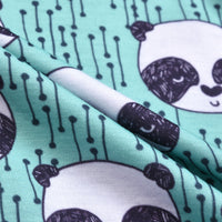 Load image into Gallery viewer, 2 Pieces Baby Boy Striped Top And Panda Tank Jumpsuit Set Wholesale 77664816
