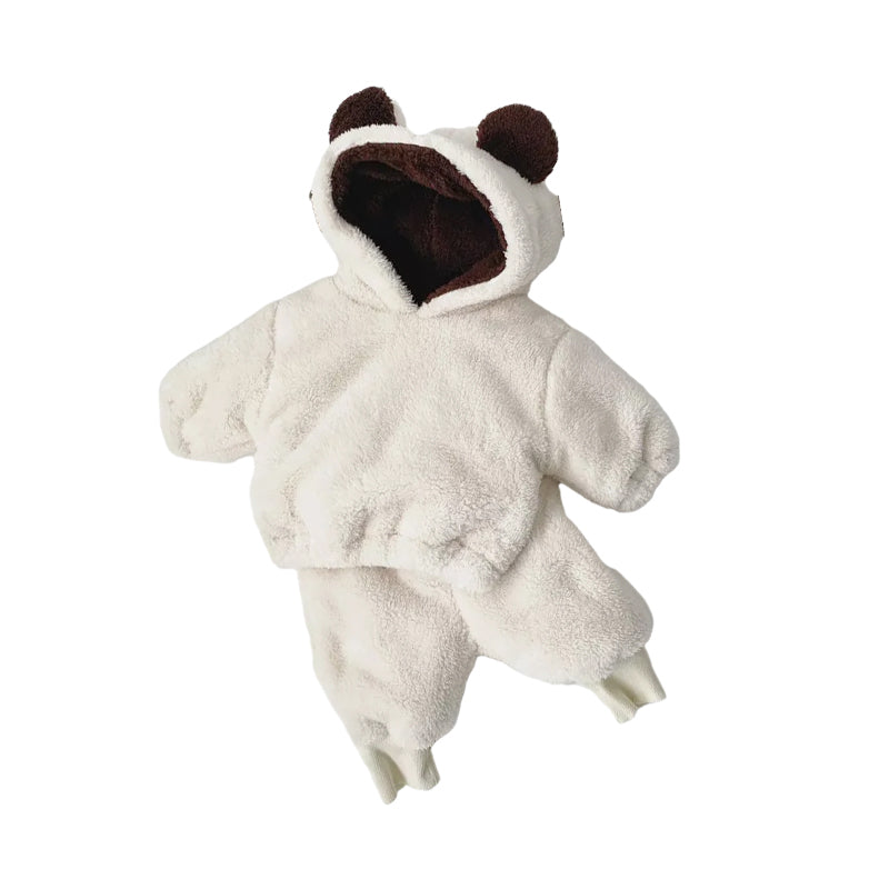 2 Pieces Baby Fleece Set Hoodie & Pants Wholesale 16075406