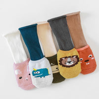 Load image into Gallery viewer, 2 Pieces Baby Girl Cartoon Knee Socks &amp; Socks Wholesale 75045877
