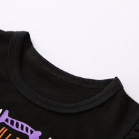 Load image into Gallery viewer, 2 Pieces Baby Girl Halloween Set Flutter Sleeve Bodysuit With Shorts Wholesale 74717245
