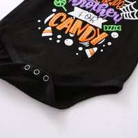 Load image into Gallery viewer, 2 Pieces Baby Girl Halloween Set Flutter Sleeve Bodysuit With Shorts Wholesale 74717245
