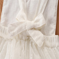 Load image into Gallery viewer, 2 Pieces Baby Girl Party Polka Dots Mesh Dress Match Headband Wholesale 12932634
