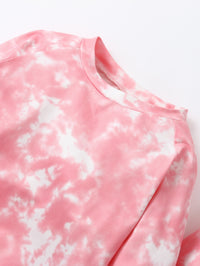 Load image into Gallery viewer, 2 Pieces Baby Girl Pink Tie Dye Set Top And Pants Wholesale 31806885
