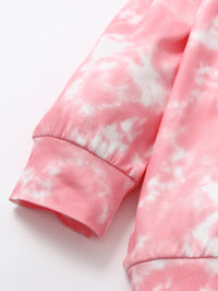 Load image into Gallery viewer, 2 Pieces Baby Girl Pink Tie Dye Set Top And Pants Wholesale 31806885
