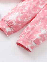 Load image into Gallery viewer, 2 Pieces Baby Girl Pink Tie Dye Set Top And Pants Wholesale 31806885
