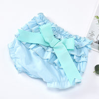 Load image into Gallery viewer, 2 Pieces Baby Girl Rainbow Beaded Top With Layered Shorts Wholesale 10104808
