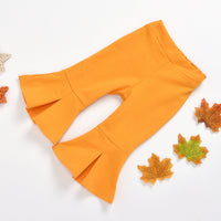 Load image into Gallery viewer, 2 Pieces Set Baby Girls Solid Color Rompers And Pants Wholesale 49927490
