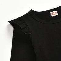 Load image into Gallery viewer, 2 Pieces Set Baby Girls Solid Color Rompers And Pants Wholesale 49927490
