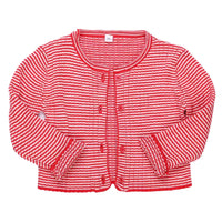 Load image into Gallery viewer, 2 Pieces Baby Girl Solid Color Dress &amp; Stripe Top &amp; Headband Wholesale 84875700
