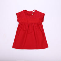 Load image into Gallery viewer, 2 Pieces Baby Girl Solid Color Dress &amp; Stripe Top &amp; Headband Wholesale 84875700
