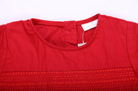 Load image into Gallery viewer, 2 Pieces Baby Girl Solid Color Dress &amp; Stripe Top &amp; Headband Wholesale 84875700
