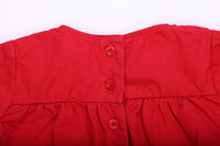 Load image into Gallery viewer, 2 Pieces Baby Girl Solid Color Dress &amp; Stripe Top &amp; Headband Wholesale 84875700
