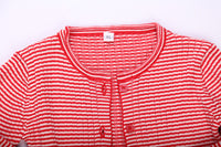 Load image into Gallery viewer, 2 Pieces Baby Girl Solid Color Dress &amp; Stripe Top &amp; Headband Wholesale 84875700
