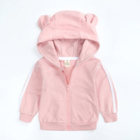 Load image into Gallery viewer, 2 Pieces Baby Sport Set Zipper Hooded Jacket &amp; Sweatpants Wholesale 79776145
