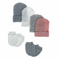Load image into Gallery viewer, Girls Boys Striped Hats Gloves Wholesale 57167430
