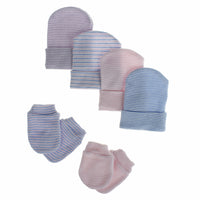 Load image into Gallery viewer, Girls Boys Striped Hats Gloves Wholesale 57167430
