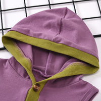 Load image into Gallery viewer, 2 Pieces Set Baby Unisex Tops And Solid Color Shorts Wholesale 67907413
