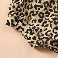 Load image into Gallery viewer, 2 Pieces Infant Girl Leopard Print Set Top &amp; Shorts Wholesale 04685992
