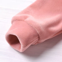 Load image into Gallery viewer, 2 Pieces Infant Girl Solid Color Set Doll Collar Top And Belted Pants Wholesale 72384778
