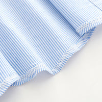 Load image into Gallery viewer, 2 Pieces Infant Toddler Boy Handsome Set Bowtie Stripe Shirt And Suspender Pants Wholesale 03535259
