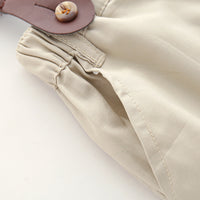 Load image into Gallery viewer, 2 Pieces Infant Toddler Boy Handsome Set Bowtie Stripe Shirt And Suspender Pants Wholesale 03535259
