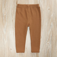 Load image into Gallery viewer, 2 Pieces Set Baby Kid Girls Boys Solid Color Muslin&amp;Ribbed Sleepwears And Pants Wholesale 63926299
