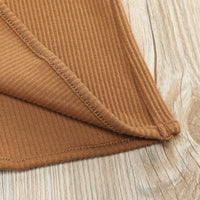 Load image into Gallery viewer, 2 Pieces Set Baby Kid Girls Boys Solid Color Muslin&amp;Ribbed Sleepwears And Pants Wholesale 63926299
