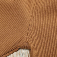 Load image into Gallery viewer, 2 Pieces Set Baby Kid Girls Boys Solid Color Muslin&amp;Ribbed Sleepwears And Pants Wholesale 63926299
