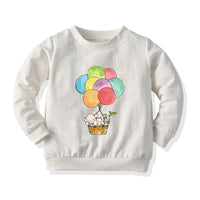 Load image into Gallery viewer, 2 Pieces Kid Girl Bear Balloon Top &amp; Plaid Pants Wholesale 61416698
