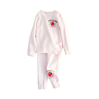 Load image into Gallery viewer, 2 Pieces Set Kid Unisex Fruit Dinosaur Animals Car Cartoon Print Tops And Pants Sleepwears Wholesale 97916280
