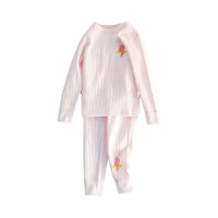 Load image into Gallery viewer, 2 Pieces Set Kid Unisex Fruit Dinosaur Animals Car Cartoon Print Tops And Pants Sleepwears Wholesale 97916280
