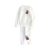 Load image into Gallery viewer, 2 Pieces Set Kid Unisex Fruit Dinosaur Animals Car Cartoon Print Tops And Pants Sleepwears Wholesale 97916280
