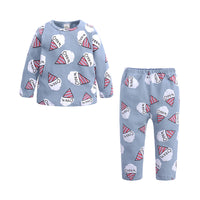 Load image into Gallery viewer, 2 Pieces Set Baby Kid Girls Boys Animals Cartoon Plant Print Tops And Pants Wholesale 67636489
