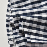 Load image into Gallery viewer, 2 Pieces Set Baby Kid Boys Dressy Checked Bow Shirts And Solid Color Pants Wholesale 01786822
