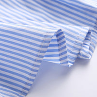 Load image into Gallery viewer, 2 Pieces Kid Boy Stripe Bowtie Shirt With Jeans Set Wholesale 53607039
