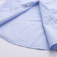 Load image into Gallery viewer, 2 Pieces Kid Boy Stripe Bowtie Shirt With Jeans Set Wholesale 53607039
