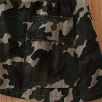 Load image into Gallery viewer, 2 Pieces Kid Girl Camouflage Set Top Matching Skirt Wholesale 12027240
