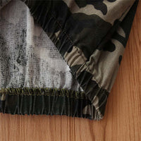 Load image into Gallery viewer, 2 Pieces Kid Girl Camouflage Set Top Matching Skirt Wholesale 12027240

