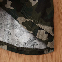 Load image into Gallery viewer, 2 Pieces Kid Girl Camouflage Set Top Matching Skirt Wholesale 12027240

