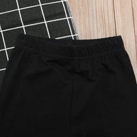 Load image into Gallery viewer, 2 Pieces Kid Girl Christmas Set Deer Check Top Matching Pants Wholesale 76533385
