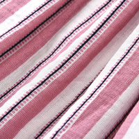 Load image into Gallery viewer, 2 Pieces Kid Girl Crop Top Matching Hi Lo Hem Stripe Skirt Set Wholesale 43414811
