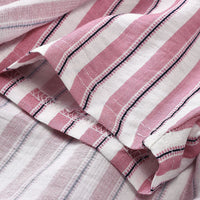 Load image into Gallery viewer, 2 Pieces Kid Girl Crop Top Matching Hi Lo Hem Stripe Skirt Set Wholesale 43414811
