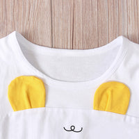 Load image into Gallery viewer, 2 Pieces Kid Girl Dog Pattern Tee And Star Shorts Set Wholesale 95322419
