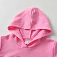 Load image into Gallery viewer, 2 Pieces Kid Girl Dream On Set Unicorn Hoodie &amp; Trousers Wholesale 12256683
